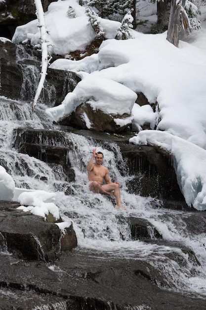 Entrenamiento en agua fría