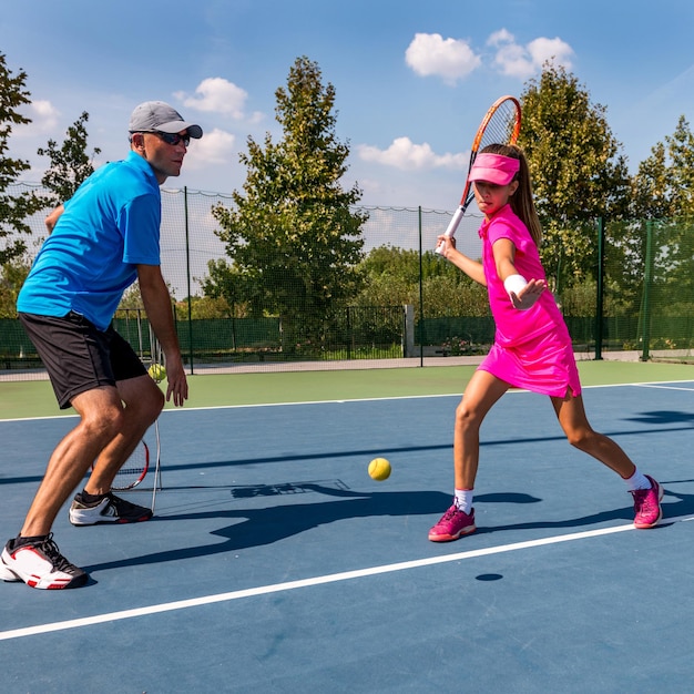 Entrenamiento de tenis