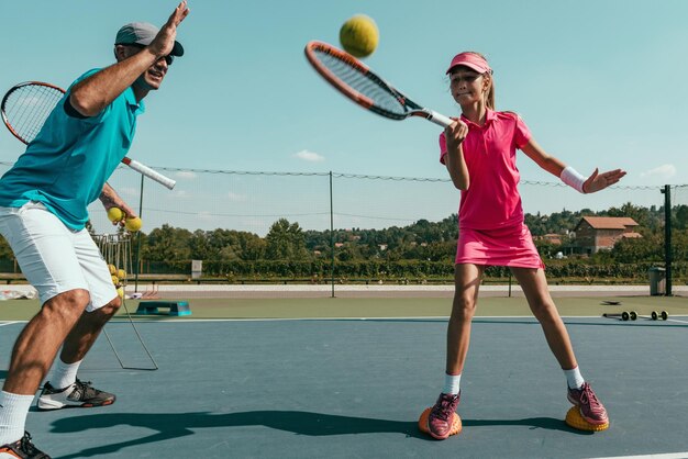 Entrenamiento de tenis