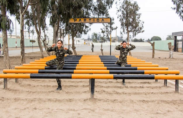 Entrenamiento en tierra