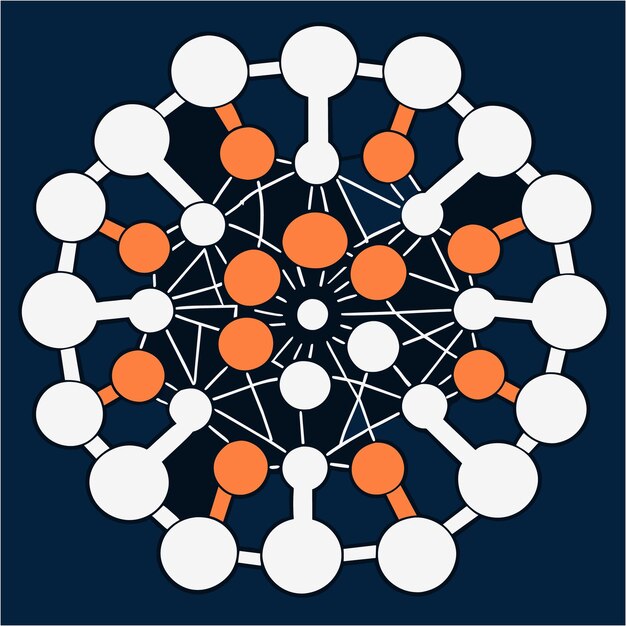 Entsperren Sie die himmlischen Mandala-Konstellationen des Universums in Vektor