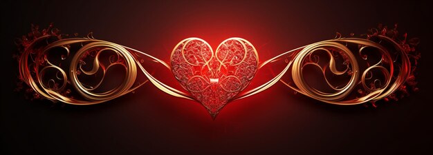 Entwerfen Sie das Herz eines Paares, verflochten mit einem Unendlichkeitssymbol, das ewige Liebe vermittelt.