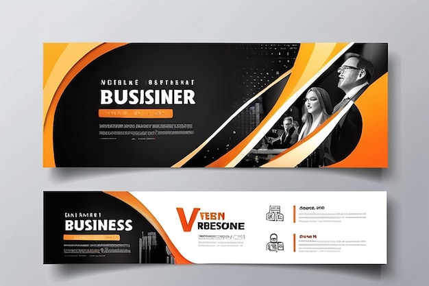 Entwurf von Geschäftskonferenz-Banner-Vorlagen für Webinar-Marketing-Online-Kursprogramm usw.