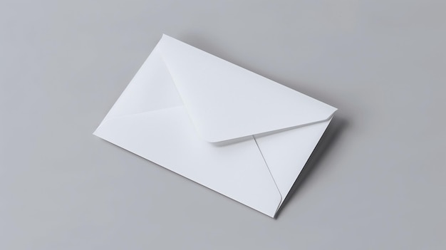 Envelope simples em fundo simples