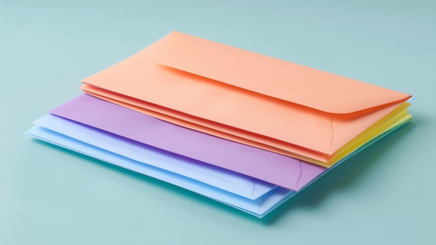 Envelopes auto-selados para fácil fechamento