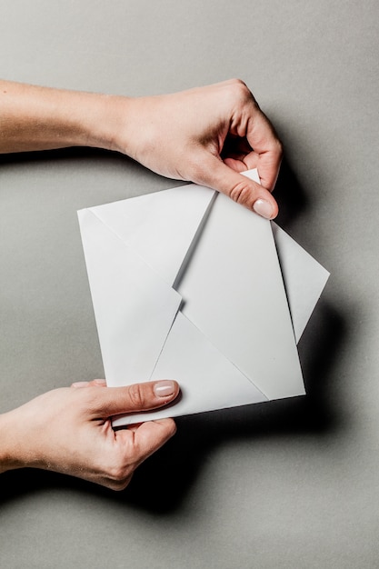 Envelopes em branco