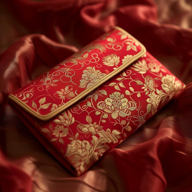 Foto envelopes vermelhos do ano novo chinês