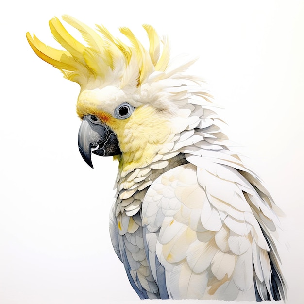 enxofre crested cacatua