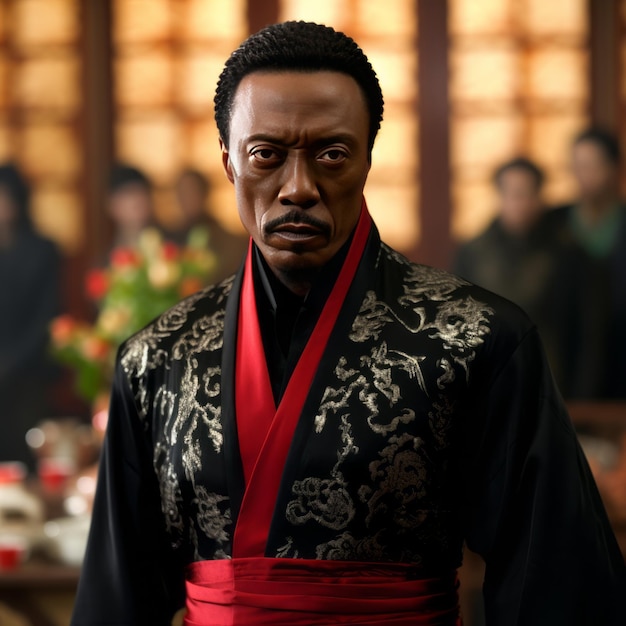 Foto el épico ascenso del padrino eddie murphy christopher walken hombre de fusión híbrida el imparable