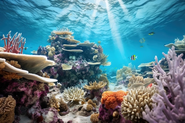 Epische generative KI für das Leben im Unterwasserkorallenriff