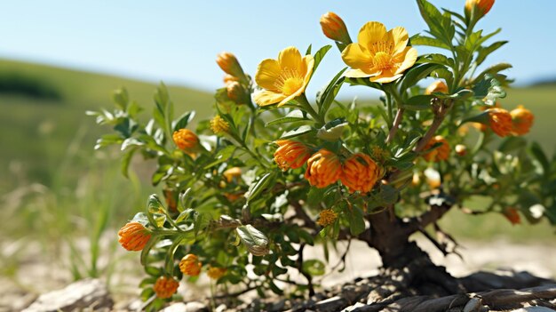 Foto Época de floração imagem criativa fotográfica de alta definição