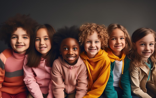 Equidade de diversidade e conceito de inclusão para crianças