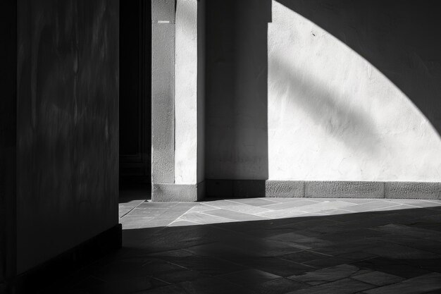 El equilibrio armonioso de la luz y la sombra induce la tranquilidad