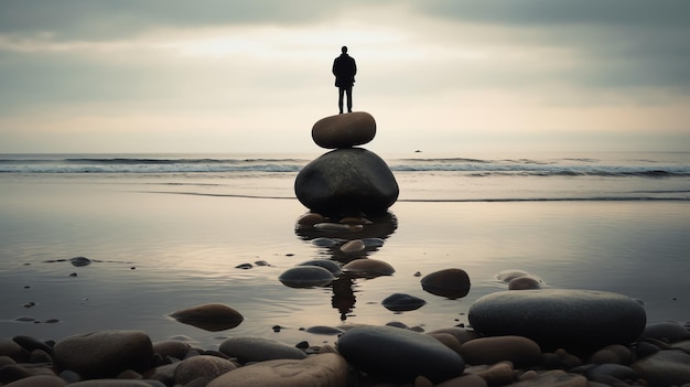 Foto equilibrio entre la vida laboral y la vida personal