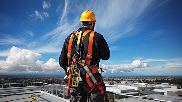 Equipamento de protecção contra quedas da linha de vida