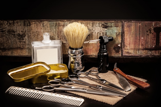 Equipamento diferente na barbearia