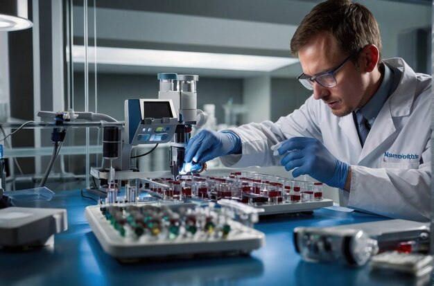 Equipamento médico avançado na sala de cirurgia