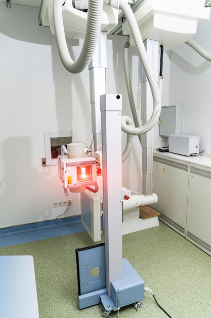 Equipamento moderno profissional de raio X Tecnologia de diagnóstico de radiografia hospitalar