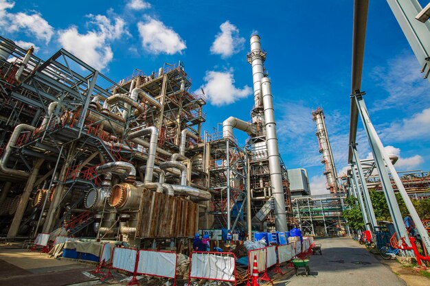 Equipamentos de refinaria para oleodutos e gasodutos