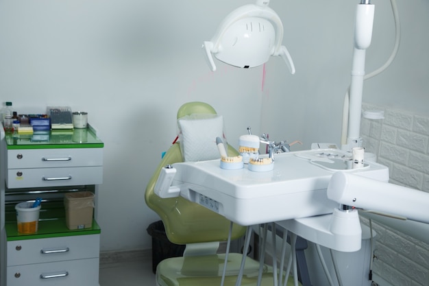 Equipamentos em consultório dentário