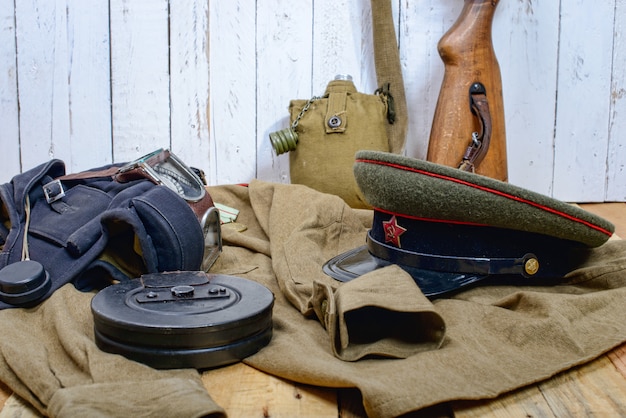 Equipamiento del soldado soviético durante la Segunda Guerra Mundial