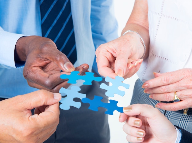 Foto equipe de pessoas de negócios