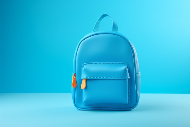 Equipo de bolso escolar azul