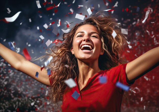 El equipo español celebra después de ganar la final