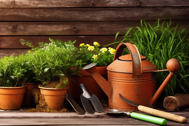 equipo de jardinería fotografía publicitaria profesional