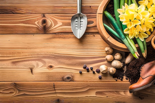 equipo de jardinería