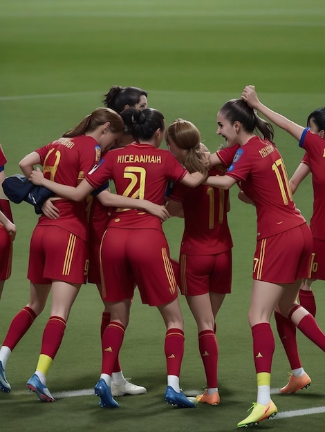 el equipo nacional de fútbol femenino español