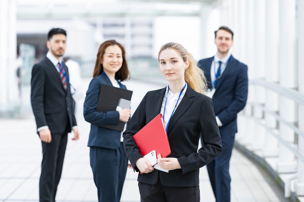 Equipo de negocios internacionales