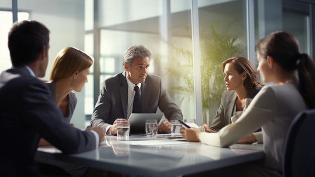 Equipo de negocios trabajando juntos