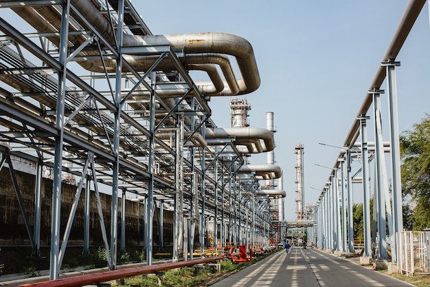 Equipo de planta de refinería para tubería de petróleo y gas