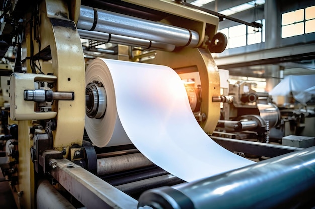 Equipos automatizados para la producción de papel Planta de producción de papel Máquinas que enrollan papel en rollos
