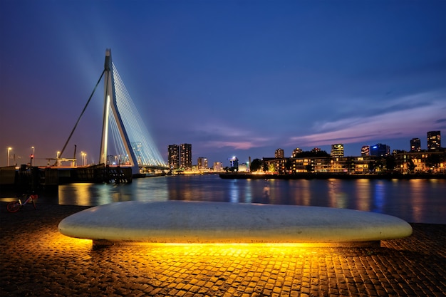 Erasmus-Brücke, Rotterdam, Niederlande