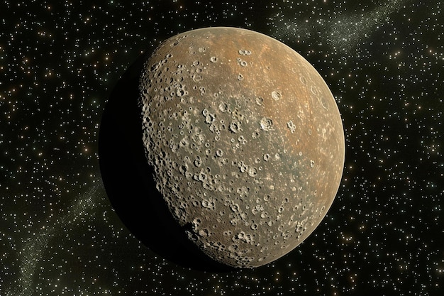 Erath-Planet im Weltraumhintergrund