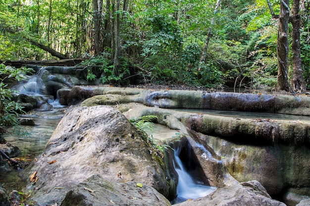 Erawan-Wasserfälle in Thailand