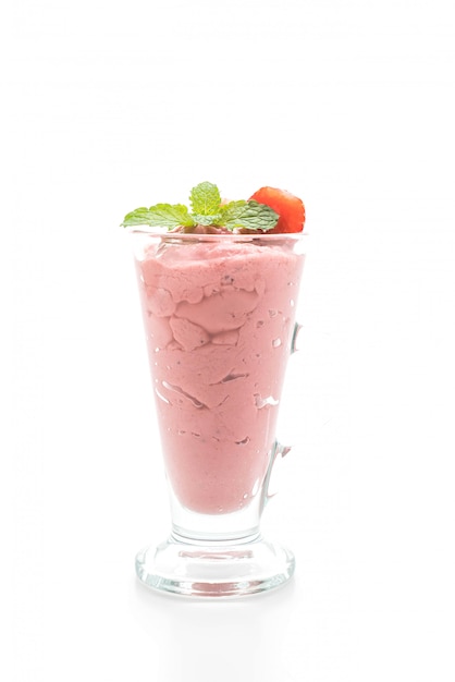 Erdbeer-Smoothies-Milchshake