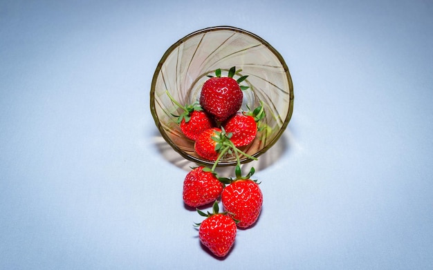 Erdbeeren einer Sommerfrucht