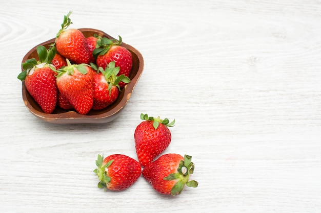 Erdbeeren in einer Schüssel