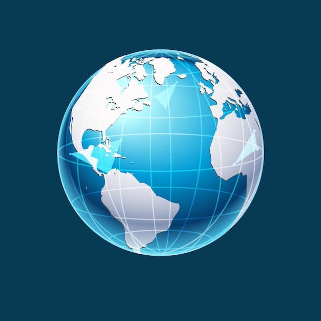 Erdglobe und Weltkarten
