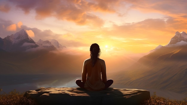 Erenity_at_sunset_meditation