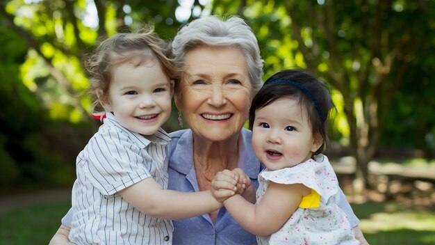 Eres la mejor abuela del mundo.