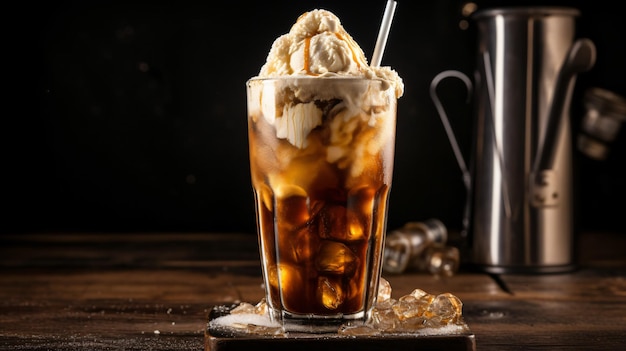 Erfrischender Root Beer Float