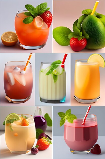 Erfrischendes und gesundes Getränk