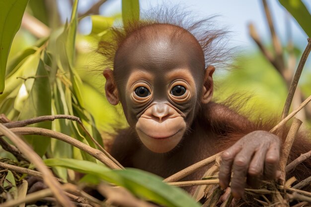 Erhaltung des Kalimantan-Orangutans Schutz von Arten und Lebensräumen für eine nachhaltige Zukunft