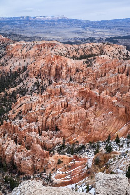 Erhöhte Ansicht über Bryce Canyon National Park, USA