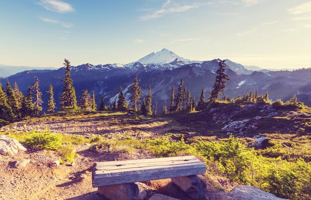 Erholungsgebiet Mt. Baker, Washington, USA