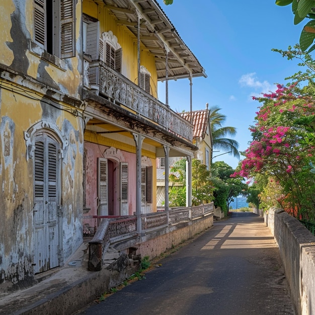 Erkundung der historischen Kolonialarchitektur von Mamoudzou Mayots